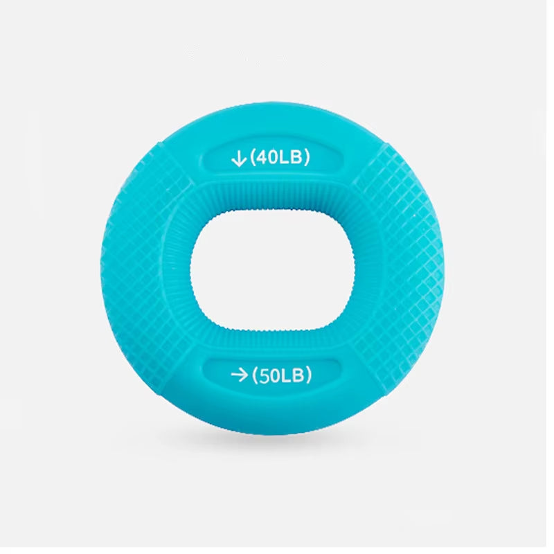 Silicone Finger Gripper Hand Resistance Band Gripping Ring Wrist Stretcher Finger Forearm Trainer Pow Exercise Carpal Expander