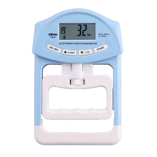Digital Electronic Hand Dynamometer 90Kg/200Lbs Counting Gripper Hand Grips Strengthener Measurement Meter Auto Capturing Power