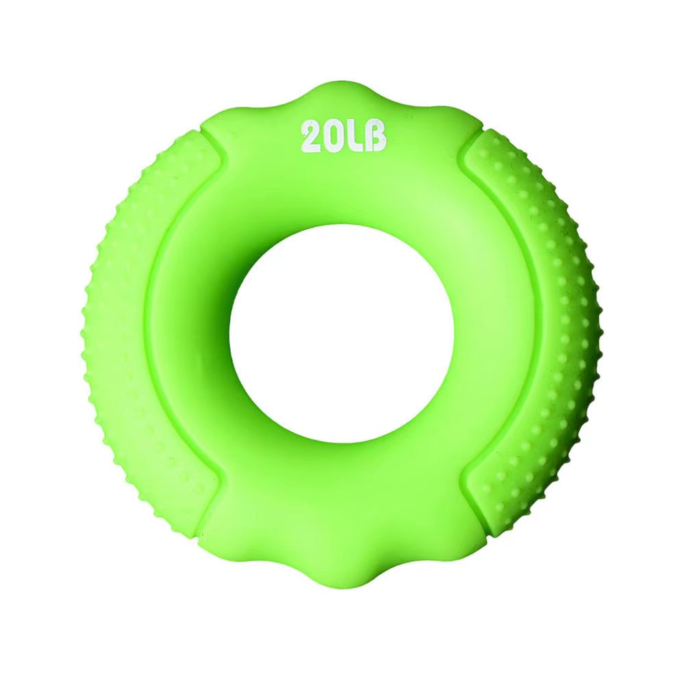 Silicone Finger Gripper Hand Resistance Band Gripping Ring Wrist Stretcher Finger Forearm Trainer Pow Exercise Carpal Expander